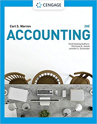 Accounting (28th Edition) BY Carl S. Warren  - Orginal Pdf